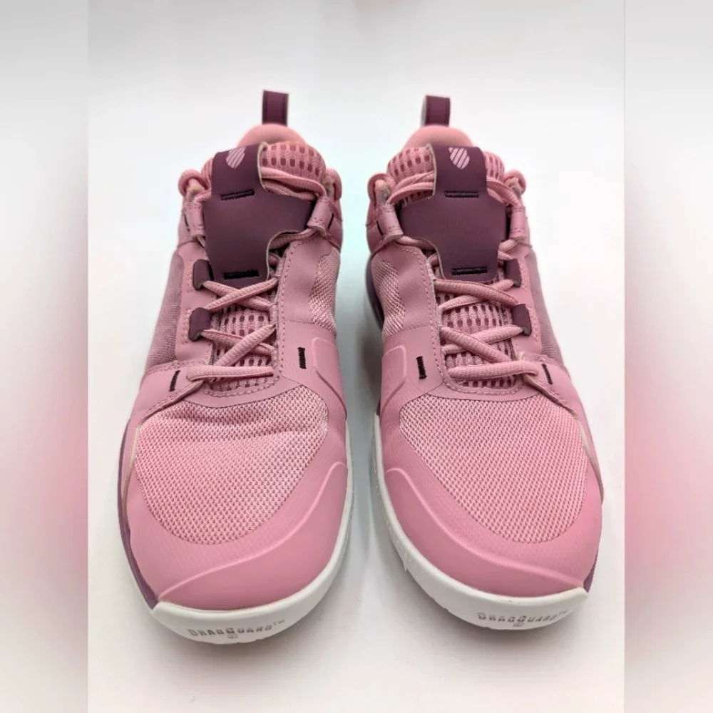 K-Swiss Women’s Size 9.5 Pink Athletic Training Sneakers Lace-Up Cushioned Sole - Picture 10 of 14